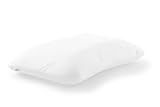 TEMPUR Symphony Schlafkissen Memory Foam, ergonomisches Nackenstützkissen für Rücken- und Seitenschläfer, Liegefühl fest, S (63 x 43 x 11 cm), Weiß