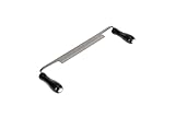 Ochsenkopf Zugmesser, Durchgenietetes Heft, Klingenlänge: 22,5 cm, Gewicht: 4 kg, Silber