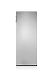 PKM Vollraumkühlschrank KS242.0EIX | Inox Design | 242 Liter Nutzinhalt | 104 kWh | 40dB | LED-Beleuchtung | Freistehend