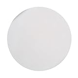 FONDOTIN 1 Stück Pizzaplatte pizza backblech pizzabackbleche pizzabackstell Backstein für Pizza Gegrillte Pizzapfanne Steingut mit Ofen backen Kruste Pizzastein Backwerkzeug Cordierit Weiß