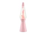 I-TOTAL® - Lavalampe, Blasen-Effekt, Lavalampe farbig (Pastelrosa)