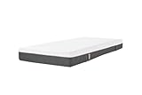 EGO Home Matratze 90x200 cm 18 cm Hoch H3 Kaltschaummatratze mit 3-lagigem Kaltschaum & Beidseitig nutzbar - Druckentlastend, Punktelastisch, Atmungsaktiv, Rückenschonend, Öko-Tex Zertifiziert