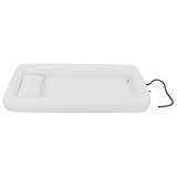 KANBCNG Medizinische Aufblasbare Badewanne Elektrische Luftpumpe Erwachsene PVC-Badewanne Faltbare Wasserbeutel Kapazität 10L für Schwangere Frauen usw Menschen Mobilität Duschen