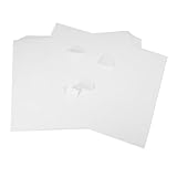 DOITOOL 100 Stück Adressaufkleber Rücksendeetiketten Druckbare Adressetiketten Etiketten Für Lebensmittelbehälter Adressetiketten Für Umschläge Klebeetiketten Etikettendrucker Papier Weiß