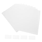 LIGHTAOTAO 100 Blatt Etikettenaufkleber Klebeetiketten Versandetiketten Etikettenhersteller Aufkleber Zum Beschriften Adressaufkleber Für Umschläge Adressetiketten Für Drucker Papier Weiß