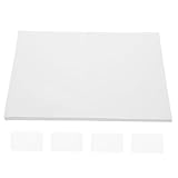 HAPINARY 100 Blatt Selbstklebende Versandetiketten Labels pro Blatt Weiße Matte Papieraufkleber Starke Haftung Vielseitige Adressaufkleber für Post Büro Lager Materialkennzeichnung