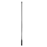 Albrecht Hyflex CL27 Flexible Fiberglas-BNC-Antenne für CB-Handfunkgeräte wie AE2990 oder Alan 42, Frequenz 27 MHz, Belastbarkeit max. 50 W, Länge 54 cm
