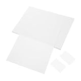 FUNNETOYU 100 Blatt Selbstklebende Etiketten Weiße Mattetiketten für Effizientes Beschriften Vielseitig Einsetzbare Adressaufkleber für Büro Lager und Etiketten Blatt