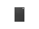 Seagate One Touch 5TB tragbare externe Festplatte, Hardwareverschlüsselung mit Kennwortzugriff, PC, Notebook & Mac, USB 3.0, Schwarz, inkl. 2 Jahre Rescue Service, Modellnr.: STKZ5000400