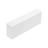 Amazon Basics – Weißer Radiergummi, Blockform, 10 Stück