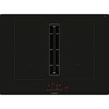 Siemens ED711HQ26E iQ500, Smartes Induktionskochfeld mit Dunstabzug, 70 cm breit, Rahmenlos aufliegend, autarkes Kochfeld, touchSlider, Kombi-Induktion für große Kochfläche, Bratsensor Pro, powerBoost