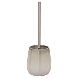 Generisch WC-Garnitur - H 40 cm - Beige - Kupferfarben - Keramik