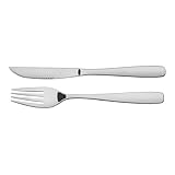 Tramontina ESSENTIALS Steakbesteck Set, Steakmesser und Steakgabel, Edelstahl
