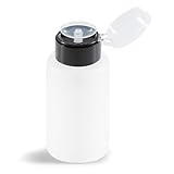 LALILL Dispenser Pumpspender - Pumpflasche für Flüssigkeiten - Nagellackentferner, Remover Maniküre - 200ml, 1 stück (1er Pack)