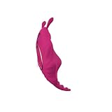 PLNTLE APP Vibrator, tragbarer Mini-Höschenvibrator, 9 Vibrationsmodi, leises, kraftvolles Stimulations-Sexspielzeug mit Magnetclip, für Frauen und Paare, Rosenrot