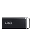 Samsung Portable SSD T5 EVO, 2 TB, USB 3.2 Gen. 1, 460 MB/s Lesen, 460 MB/s Schreiben, Externe Festplatte für Mac, PC, Android, Smart TVs und Spielkonsolen, Inkl. USB-C-Kabel, MU-PH2T0S/EU