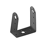 Zymoplas Servomotor Halterung, Aluminiumlegierung, robuste Lenkgetriebe Schwenk und Neigemontage, tragbare Servo Kardanhalterungen, Montageständer