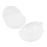 Mobestech 4 Stück Küchenwaage Mini-pfanne Laborwaagen Wiegebecher Waage Waagschale Waageschale Aus Wiegen Pfannenschale Für Lebensmittelwaagen Plastik Transparent