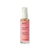 Goovi, Lift Your Booty Straffendes Gesäß-Serum mit elastischer Wirkung, straffend und feuchtigkeitsspendend, Textur aus Gel, schnell absorbierend, Formel mit Brombeer-Extrakt, süßer fruchtiger Duft