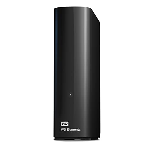 WD Elements Desktop-Speicher 8 TB (externe Festplatte, USB 3.0-kompatibel, Zusatzspeicher für Fotos, Musik, Videos und alle anderen Dateien, stoßfest) schwarz