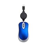CeaBulo USB C Corded Maus Retractable Kabel Laptops Kordelte Optische Reise Für PC Desktop Notebook Maus Einziehbares Kabel USB C
