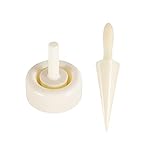 Soapow 3 x Eiswaffel-Formen, Kegelroller-Sets, DIY-Werkzeuge, Formen für Zuhause, Café, Kuchenladen, Beige (2228801-AM85-2021-FBM)
