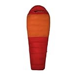 Marmot Lost Coast 40 Short, Mumienschlafsack für Erwachsene, Entendaunen mit über 600er Bauschkraft, leicht und warm, leicht zu packen, 168 cm, geeignet bis -12 °C