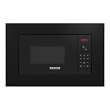 Siemens BE623LMB3 iQ300 Einbau-Mikrowelle, Schwarz, cookControl8 - Automatikprogramme, humidClean Plus - Innenraumreinigung, Grill-Funktion