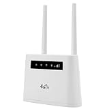 Ujjdwiurgh 1 Stück ABS Wireless-Karte LTE-Router Repeater 4G SIM-Karte Router Mobile Hotspot Share R102 für Zuhause Büro EU-Stecker