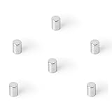 Strong Magnets Neodym Magnet - Rund 4 x 5 mm - 100 Stück - Extra stark, hält bis 612 g - Für Magnettafel, Kühlschrank, Whiteboard, Pinnwand, Büro