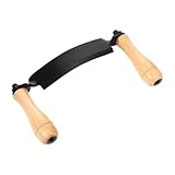 Kuntesetty Zugmesser zur Bearbeitung von Holz und Rindenmaterial, Gebogen