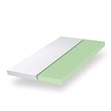 EGO HOME Gel Topper 180x200cm, H2 Weicher Gel-Memory Matratzen Topper mit Grüntee-Extrakt, Öko-TEX Zertifiziert, Matratzen Topper 180x200 mit für Boxspringbett Schlafsofa Gel Bezug Kaltschaum 5CM Höhe