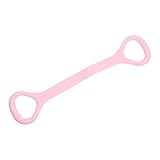 TOYANDONA Fitnessband mit Elastische Widerstandsbänder für Home Fitness und Gym Pinkes Gummiband für Krafttraining Bodybuilding und Muskelaufbau Tragbar