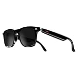 Qusedwey E13 Smart-Brille mit Kopfhörern, Freisprechen, Musik, Foto, Schwarz, C, Smart-Brille, 1 Set
