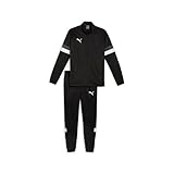 PUMA Herren Teamrise Tracksuit Trainingsanzug, PUMA Black-PUMA Black, XL EU