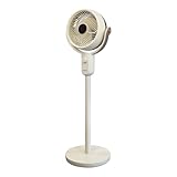 Jocca Standventilator mit 3 Geschwindigkeitsstufen, horizontale Oszillation 75°, vertikale Neigung 90°, manuelle Neigung, einfach zu bedienen, 50 W, Höhe 103 cm