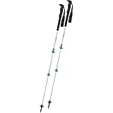 Komperdell Unisex – Erwachsene Explorer Contour Power Wanderstock, Silber, 105-140 cm