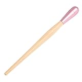 NIYANGLE Gesichts Augenpflege Roller aus Jade Pinker Aluminiumrahmen Multifunktionales Massagegerät zur Linderung von Augenermüdung für Gesichtspflege und Entspannung