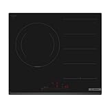 Bosch PVJ631HC1E Induktionskochfeld, 60 cm, Serie 6, Induktion und Zone 28 cm, Elektronik DirectSelect, PerfectFry, Home Connect, schwarz