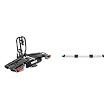 Thule EasyFold XT Fahrradträger für Anhängerkupplung 2 Fahrräder schwarz inklusive Laderampe