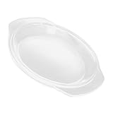 DIYEAH Glasabdeckung Spritzschutz Für Mikrowelle Abdeckung Für Mikrowellengeschirr Spritzer Wache Mikrowellenplattenabdeckung Aus Glas Transparent
