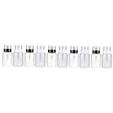 Beaupretty 10 Stück Quetschflasche Nagelreiniger Transparenter Behälter Kunststoff-Wasserflaschen Lotionsbehälter Nagellackentferner-Flasche Leere Plastikflaschen