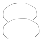 Garneck 2 Stück Griffklemmring Kaffeemaschinen Griffbaugruppe Kaffeemaschinenteile Kaffeemaschinen Griffzubehör Kaffeemaschinen Griffzubehör Edelstahl Silber