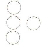 UKCOCO 4 Stück Paletten Walzen Halterung Mikrowellenständer Drehteller Küchenutensilien Mikrowellen-plattenspieler-ring Plattentellerauflage Mikrowellen-innenring Küchenhelfer Rolle Glas