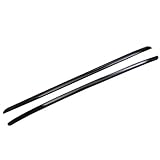 Querträger Für A3 Für 8V Für S3 Für RS3 2012-2019 Aluminium Schwarz Dekorative Seitenstangen Schienen Dachträger Car-Styling Außenteile Dachreling