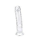 18cm Kleiner Penis Dildo für Frauen, Weicher Realistischer Anfänger Sexspielzeug Gelee Dildo mit Sauger für Damen Paare Erwachsene Sex Spielzeug & Spiele