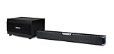 Thomson SB60BTS Soundbar – 120W Gesamt-Musikleistung – Kabelloses Bluetooth 5.0 – Inklusive Subwoofer – Wandmontierbar – Optischer & AUX-Eingang – Fernbedienung – Kompaktes Design
