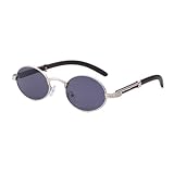 JNWHY Sonnenbrille Herren Retro-Sonnenbrille Für Herren Kleine Sonnenbrille Mit Rundem Rahmen Für Herren Trendige Brille 4