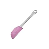 Zenker Teigschaber CANDY, Teigspachtel zum Verstreichen und Ausschaben von Teig und Sahne (Farbe: Lila/Grau), Menge: 1 Stück