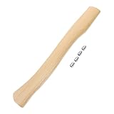 YARNOW 1 Satz Holzgriff Einzelbit-achsengriff Kleiner Griff Lagergriff Fällen Handhaben Hackbeilgriff Kleiner Beilgriff Spaltaxt Axtstiel Tauschen Axtgriff Hatchet Axe Stahl Beige